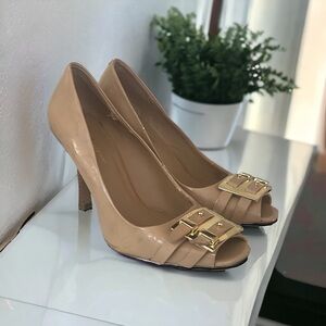 BCBGeneration Women's Valerie Patent Leather Point Toe 4" Heels Shoes Size 8.5